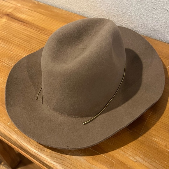 Janessa Leone Wool Hat with Metal Band - Picture 2 of 4